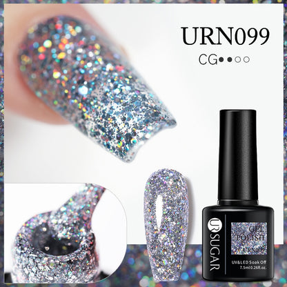 Beauty Glitter Gel Nail Polish Sparkly Sequins UV LED