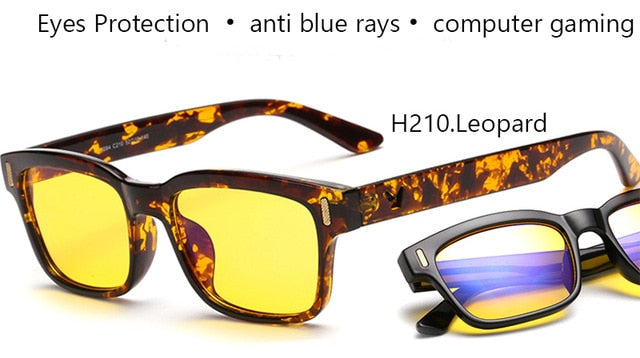 Blue Ray Computer Glasses Men Screen Radiation Eyewear