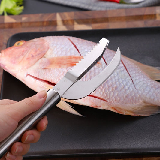 Fish Scale Knife Stainless Steel Slicing Fish Belly Knife