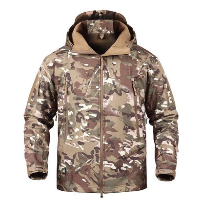 Men's Winter Jacket Army Soft Shell Clothes