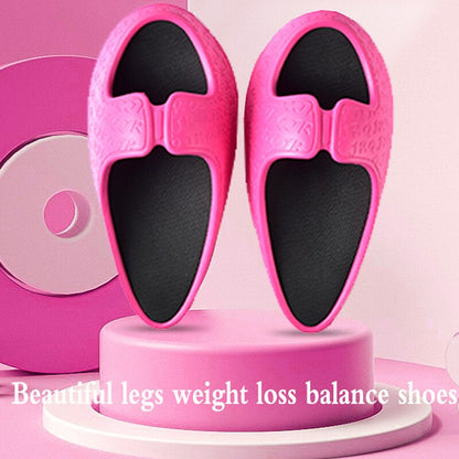 Weight Loss Shaking Shoes Women Lacing Stretching Balance Massage