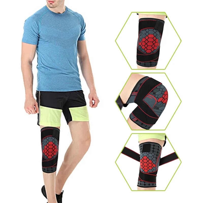 Sports Knee Bandage Elastic Support Knee Sleeve