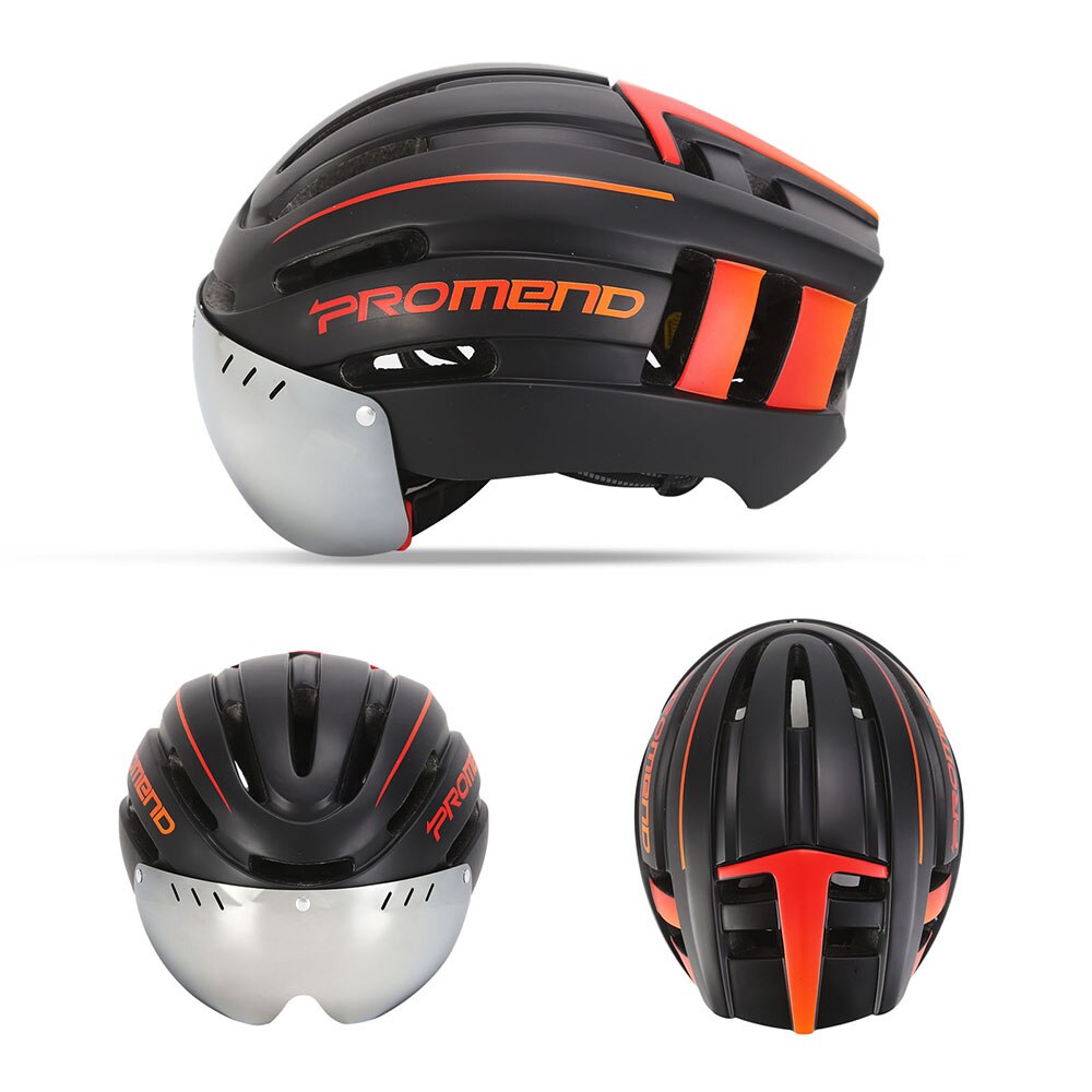 Bicycle Helmet With LED Tail Light Detachable