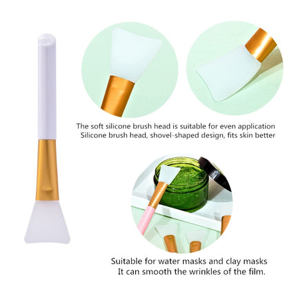 Beauty Facial Massager Roller Slimming Jade Scraping Mask Brush