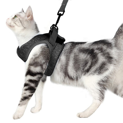 Adjustable Anti-Escape Kitten Harness Traction Belt