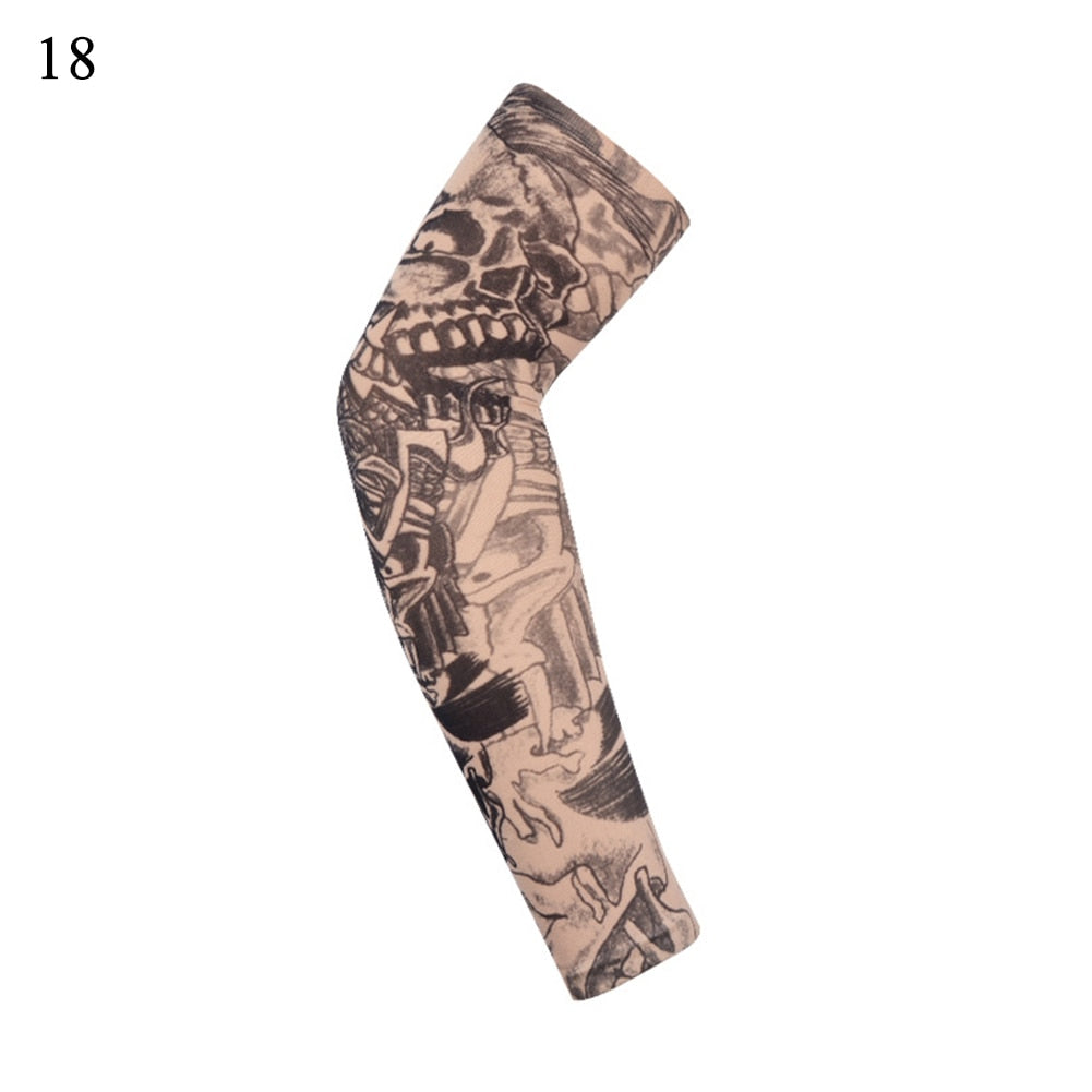 Street Tattoo Arm Sleeves Sun UV Protection