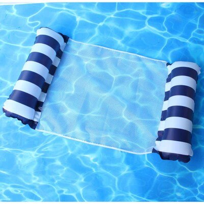 Inflatable Foldable Floating Row Backrest Air Mattresses