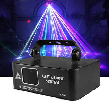 RGB Full-color Scanning Laser Light Beam Party Laser