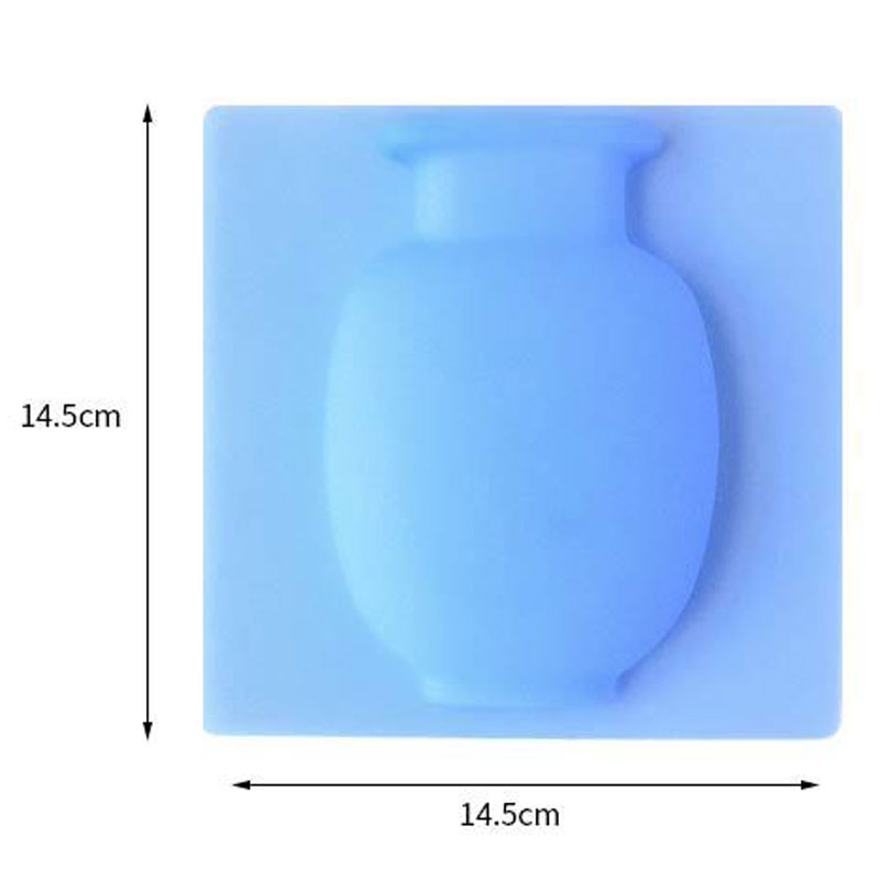 Sucker Silicone Sticky Magic Vase To The Wall Glass