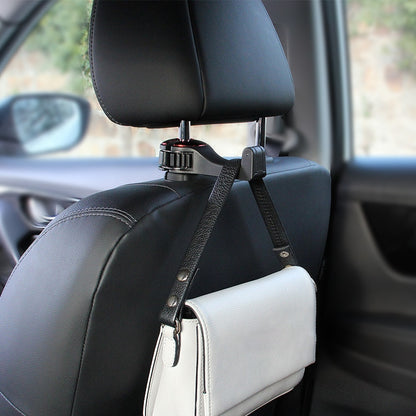 Car Gadget Back Seat Hanger Headrest Hook with Phone Holder