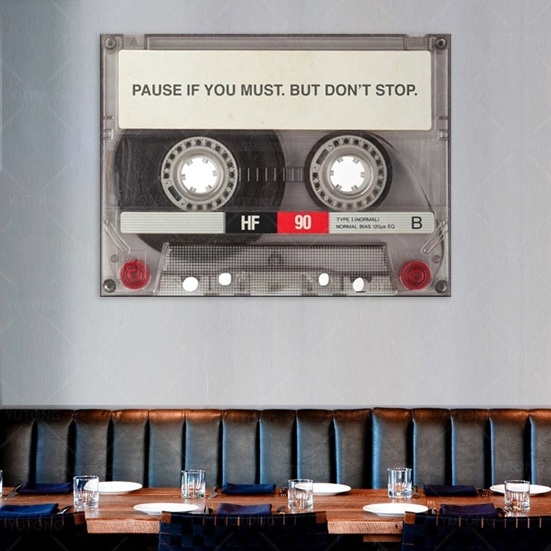 Tape Canvas Painting and Print Wall Art