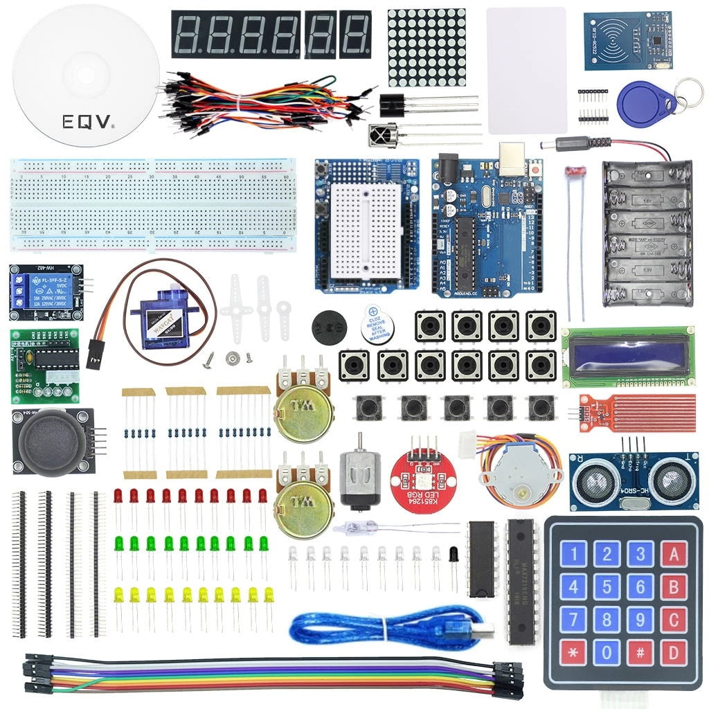 Starter Kit for Arduino Uno Breadboard and holder