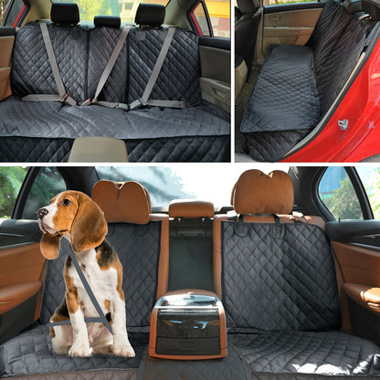 Dog Seat Cover Waterproof Pet Car Seat Cushion Car Rear Back Mat