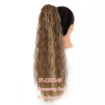 Beauty WTB Long Afro Kinky Curly Ponytail for Women