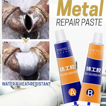 Industrial Repair Paste Glue Heat Resistance Cold Weld Metal