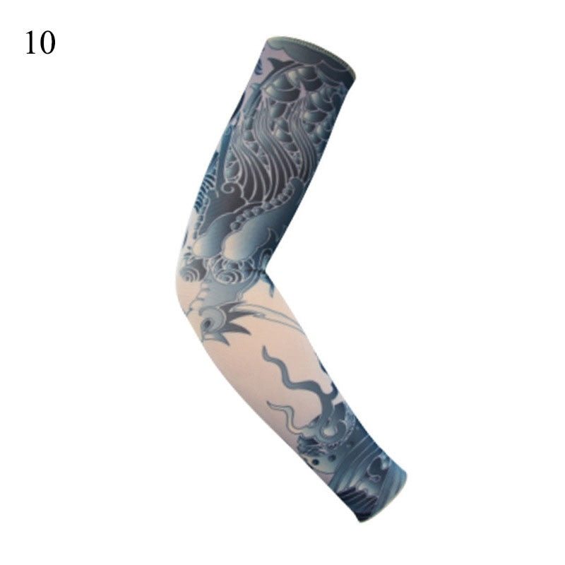 Street Tattoo Arm Sleeves Sun UV Protection