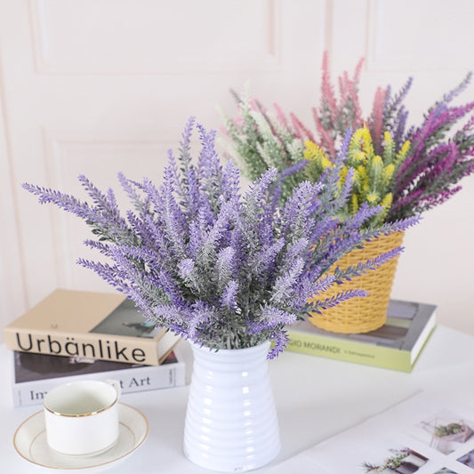 A Bunch of Provence Lavender Plastic Artificial Flowers