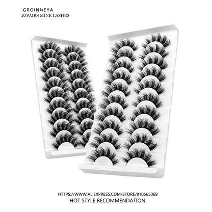 Beauty 3D Faux Mink Lashes Fluffy Soft Wispy