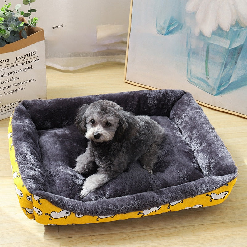 Pet Dog Bed Sofa Mats Pet Basket House Cushion