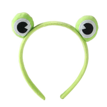 Funny Frog Makeup Headband Wide-brimmed