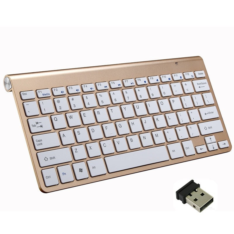 2.4G Wireless Keyboard and Mouse Protable Mini Keyboard Mouse Combo Set
