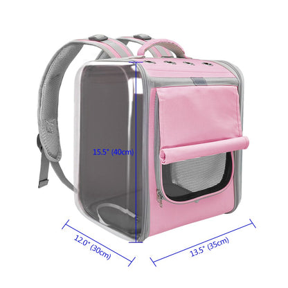 Pet Carrier For Dogs Cat Breathable Backpack Carrier