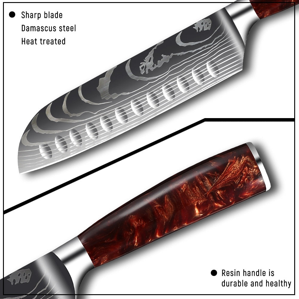 Professional Device Sets Chef Knife