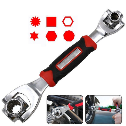 48-in-1 Tiger Wrench Hand Tools Socket Works