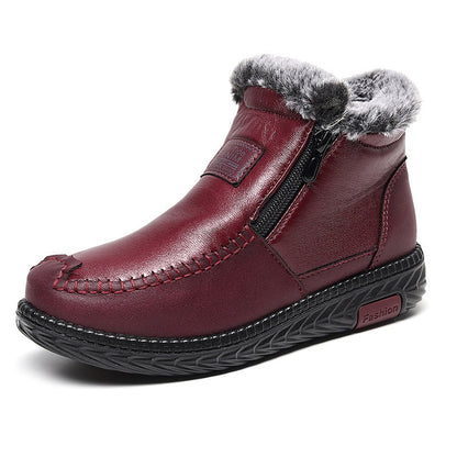 Snow Boots Women Shoes Warm Plush Fur Ankle Boots