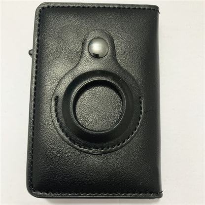 Top Carbon Fiber For Apple Airtag Wallet Business ID Credit Card