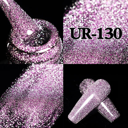 Beauty Sparkling Gel Nail Polish Reflective Glitter Nail Gel