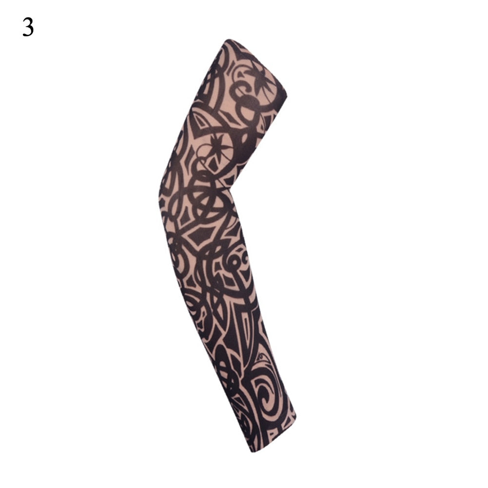 Street Tattoo Arm Sleeves Sun UV Protection