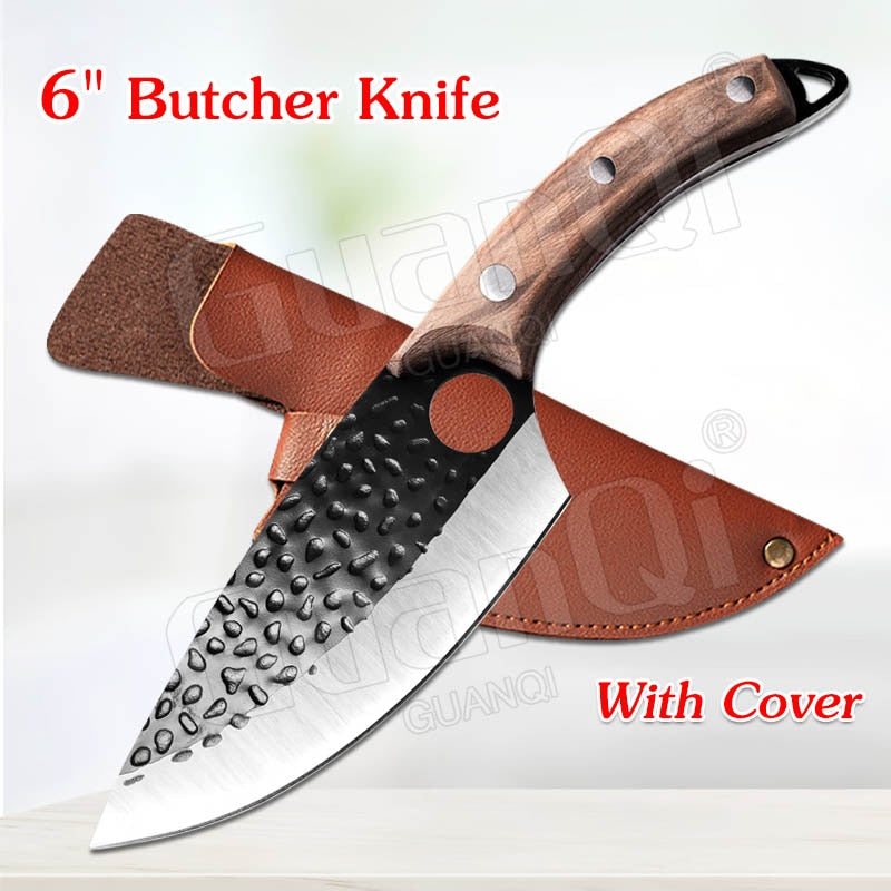 Handmade Stainless Steel Kitchen Boning Knife Fishing