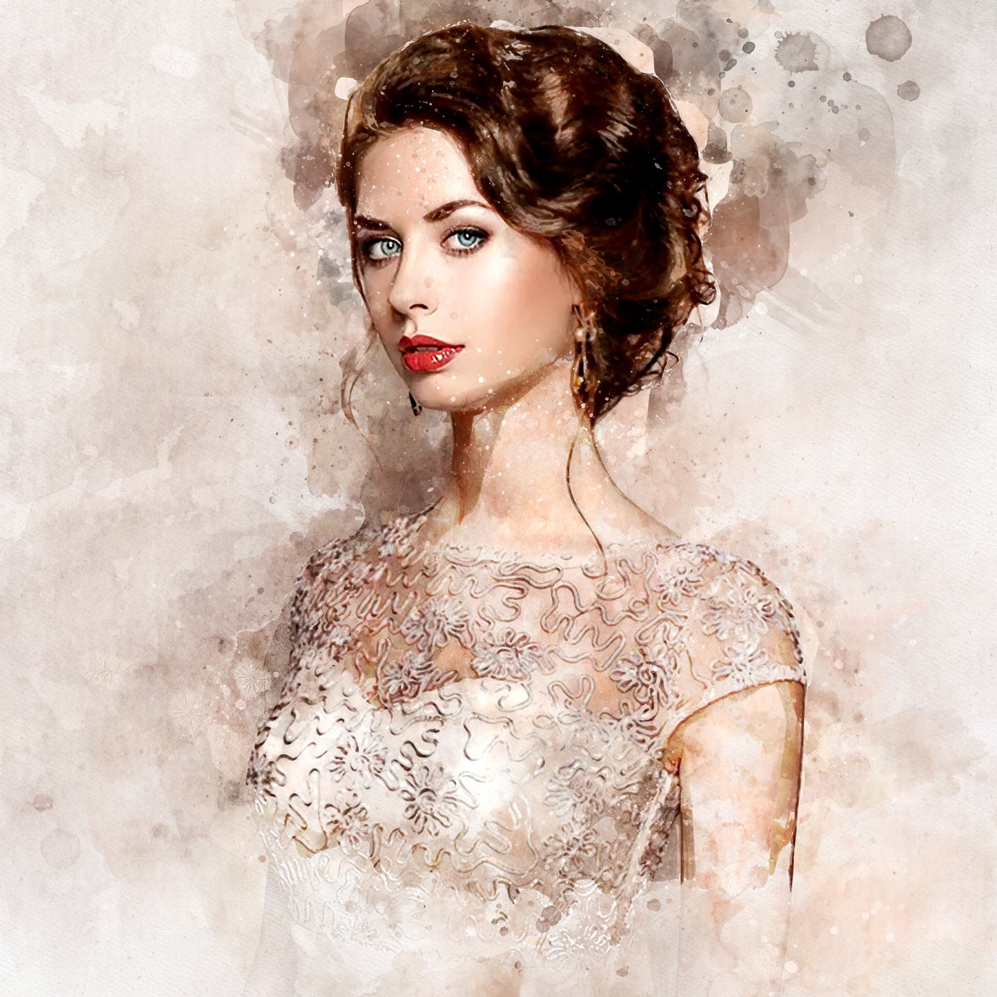 Personalized Custom Watercolor Painting From Your Photos