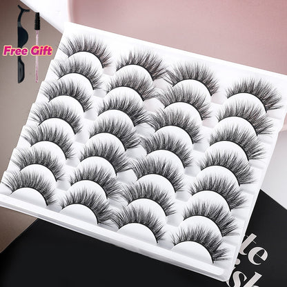 Beauty Natural False Eyelashes Dramatic 3D Mink Lashes