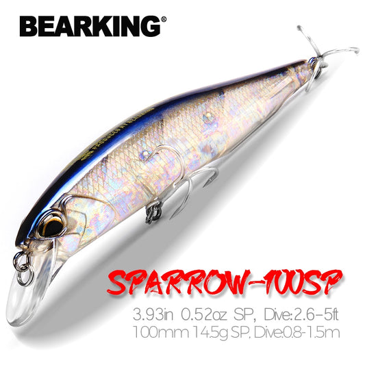 Model fishing lures hard bait 14color for choose minnow