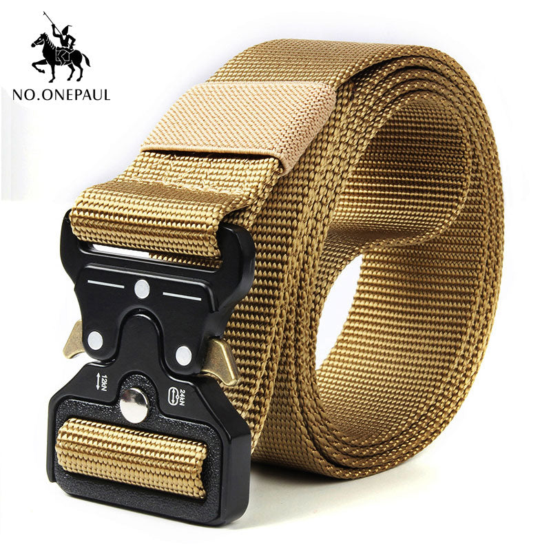 Nylon Tactical belt Military high quality men's training belt