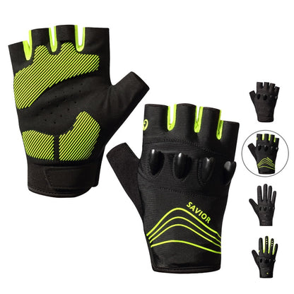 Cycling Gloves Luminous Breathable Half Short Finger