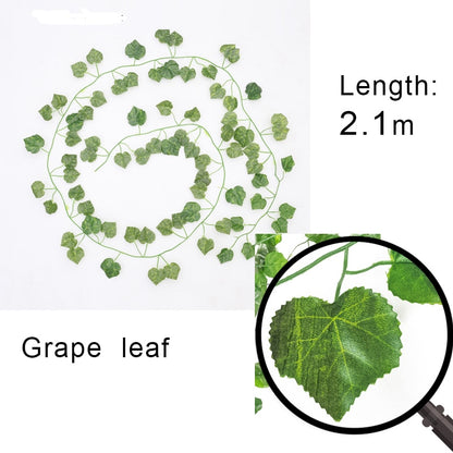 Artificial Vine Plants Hanging Ivy Green Leaves Garland