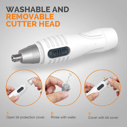 Ear Nose Hair Trimmer Clipper  Professional Painless