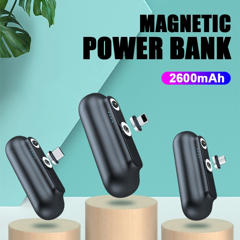 Power Bank 2600mAh Portable Charging  Mobile Phone