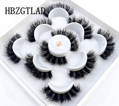 Beauty 3D Mink Lashes Bulk Faux with Custom Box Wispy