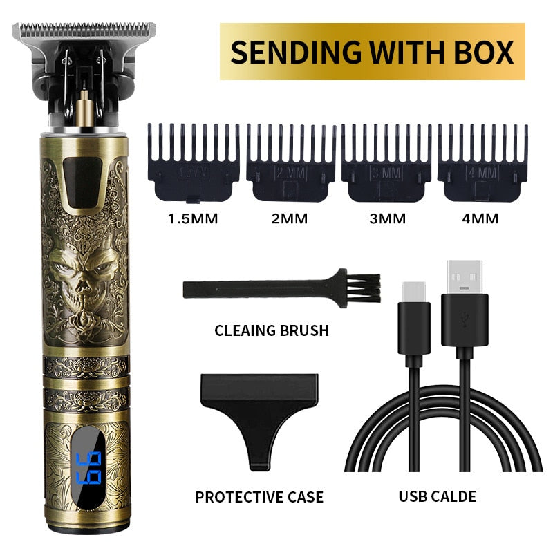 New Electric Hair Trimmer Hair Clipper Professional Shaver Beard