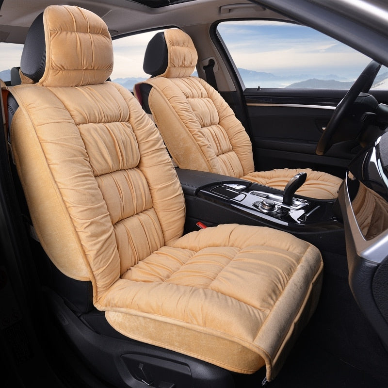 Warm Car Seat Cover Universal Winter Plush Cushion