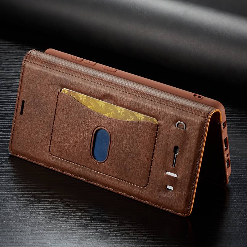 Book Flip Case Leather Magnetic Phone Cover