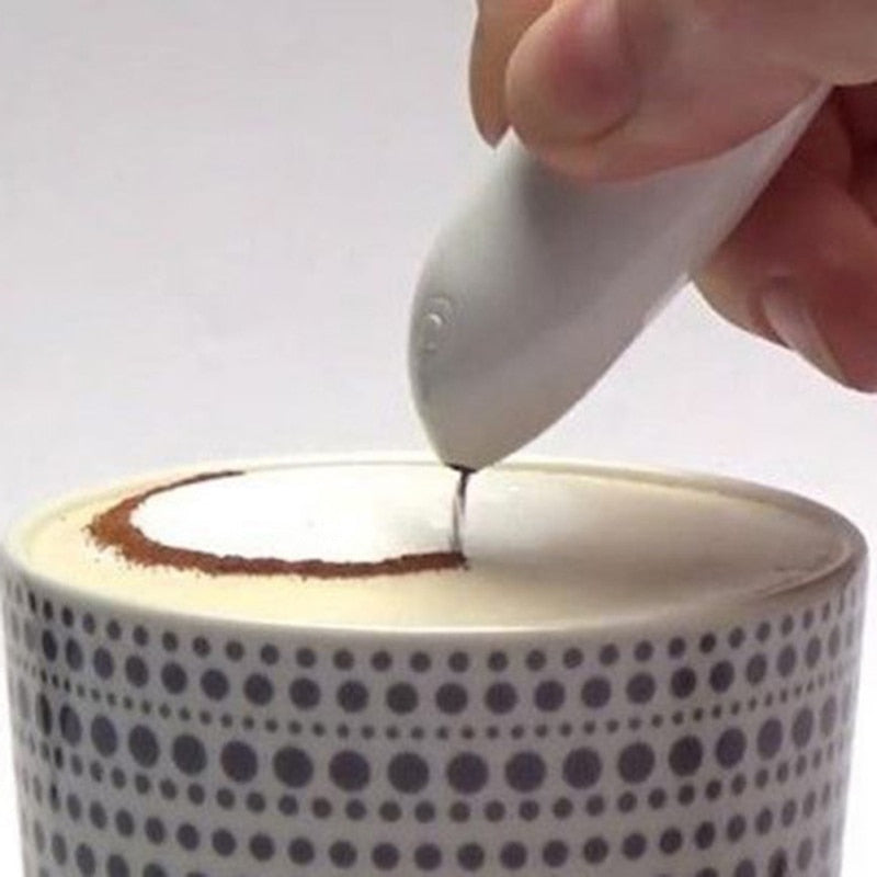 Creative Electrical Latte Art Pen for Coffee