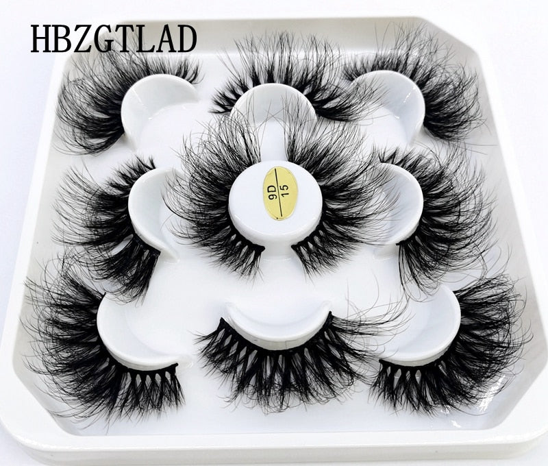 Beauty 3D Mink Lashes Bulk Faux with Custom Box Wispy