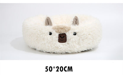 Super Soft Pet Bed Kennel Alpaca Series