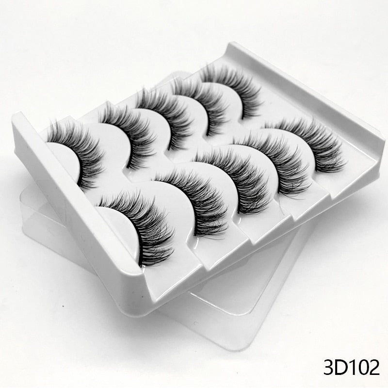 Beauty 3D Faux Mink Lashes Fluffy Soft Wispy