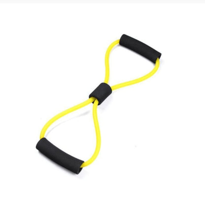 4 Resistanc Elastic Pull Ropes Exerciser Rower Belly Resistance Band